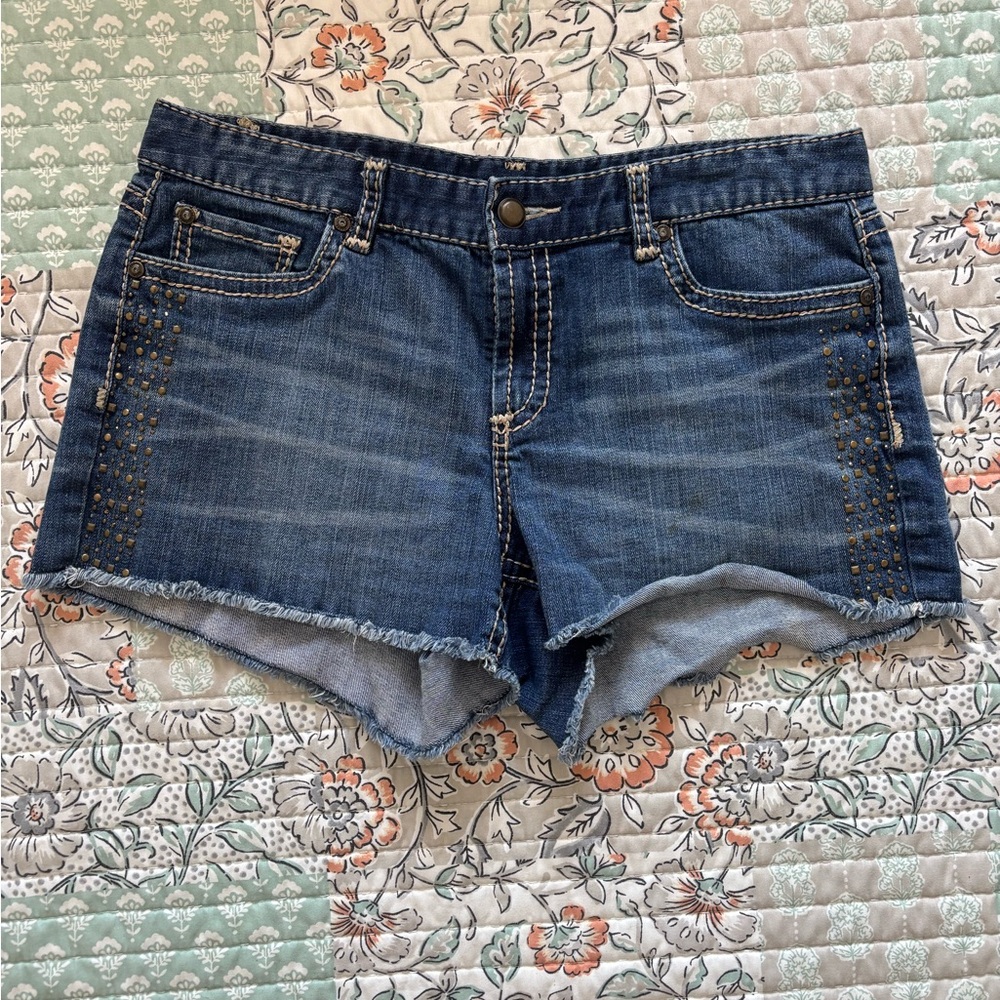 Vintage Low Rise Denim Shorts
